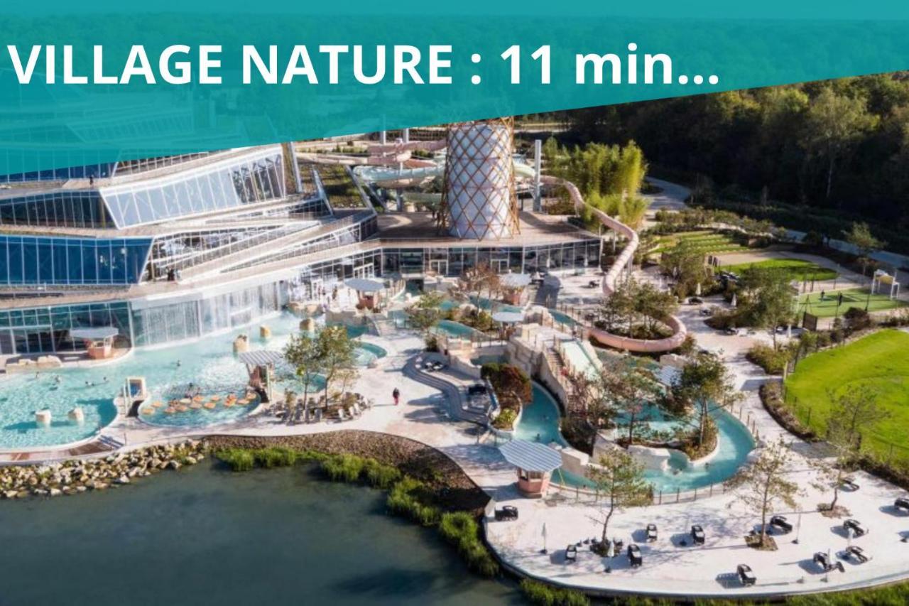 King Size Bed - Free Private Parking - Garden & Terrace - 14Min From Disneyland Ferrières-en-Brie Zewnętrze zdjęcie